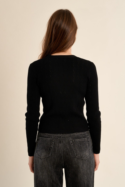 Fitted cropped vest
