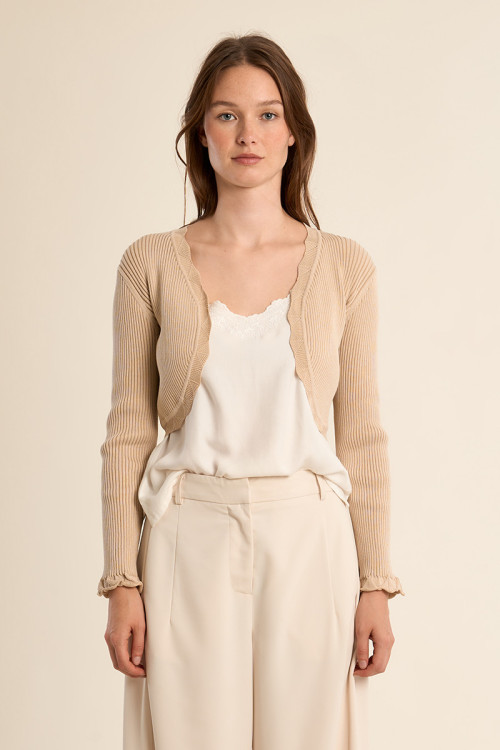 Basic knit bolero