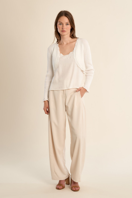 Basic knit bolero