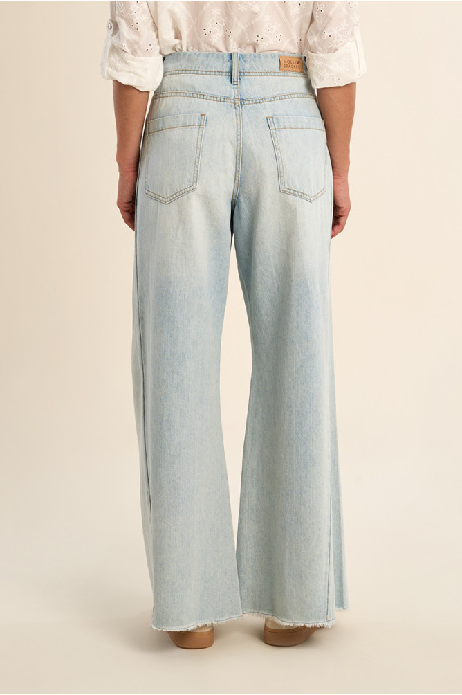 Denim large, évasé