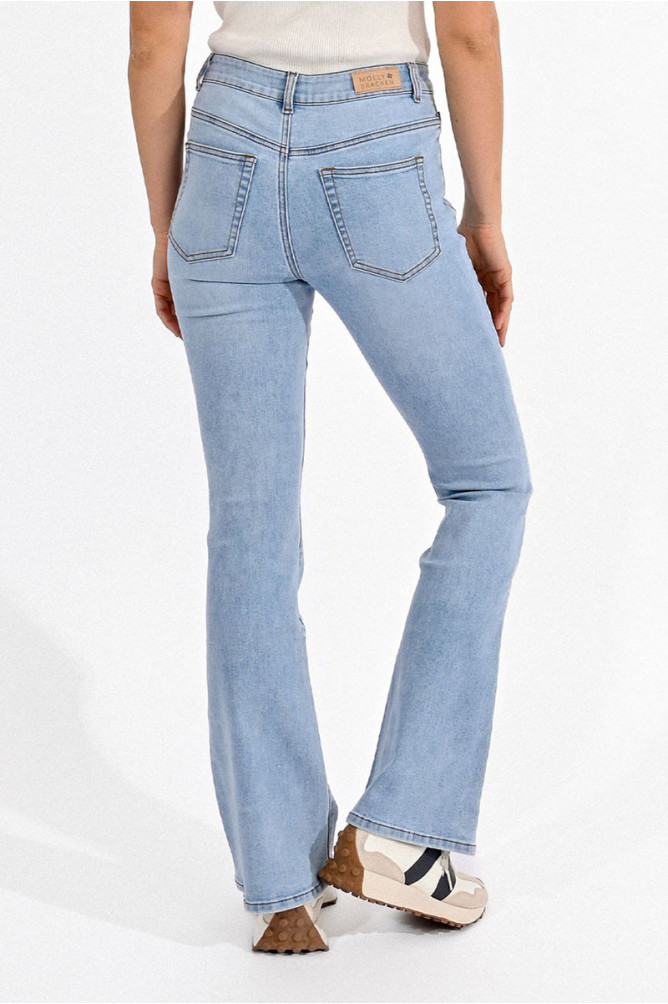 Boot-cut jeans