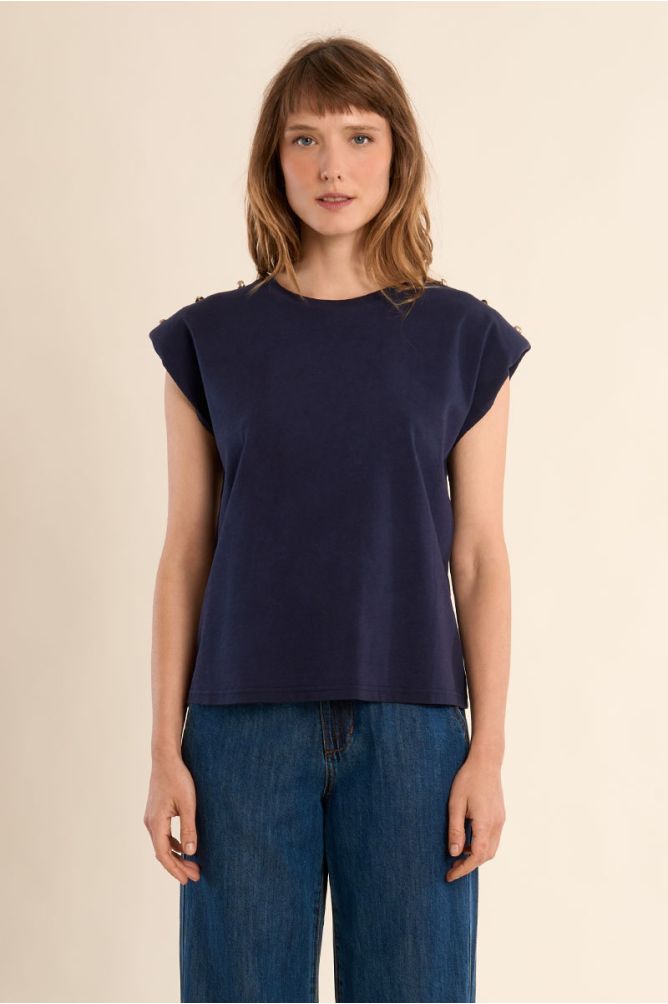Epaulette T-shirt