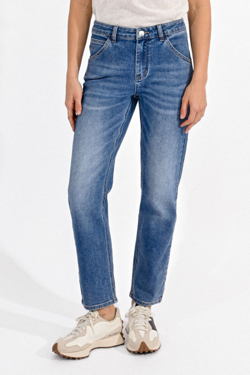 Pantalón vaquero estilo ¨mom¨
