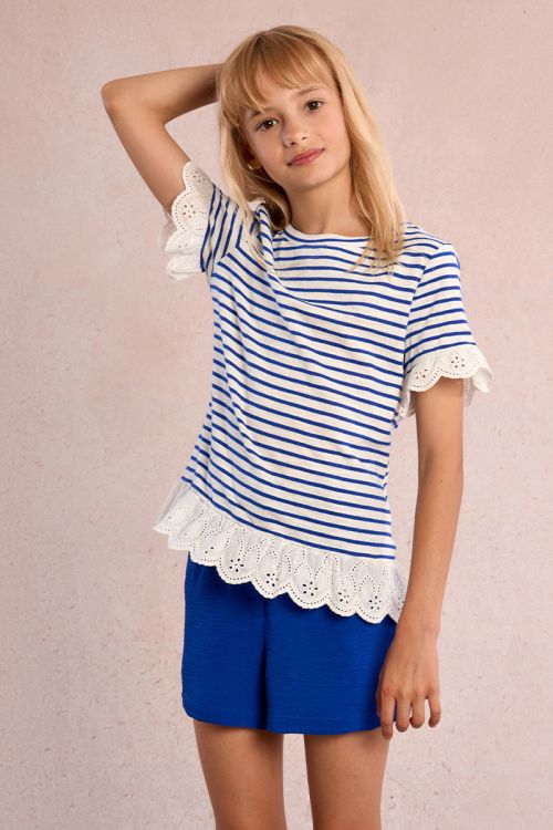 Pleated shorts