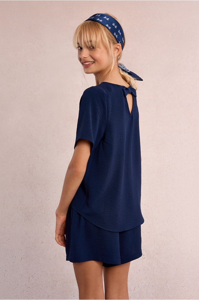 T-shirt à nœud