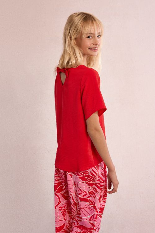 T-shirt with bow