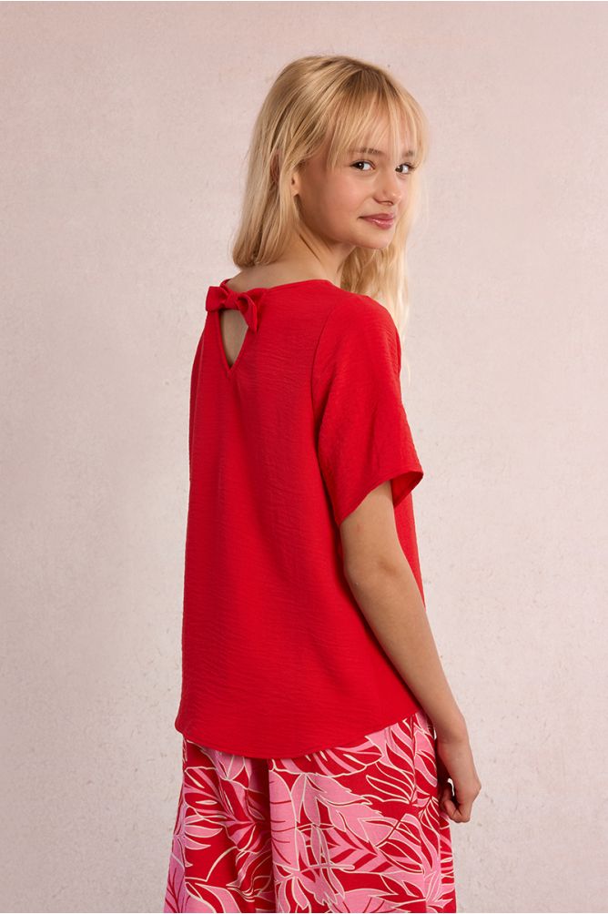T-shirt with bow