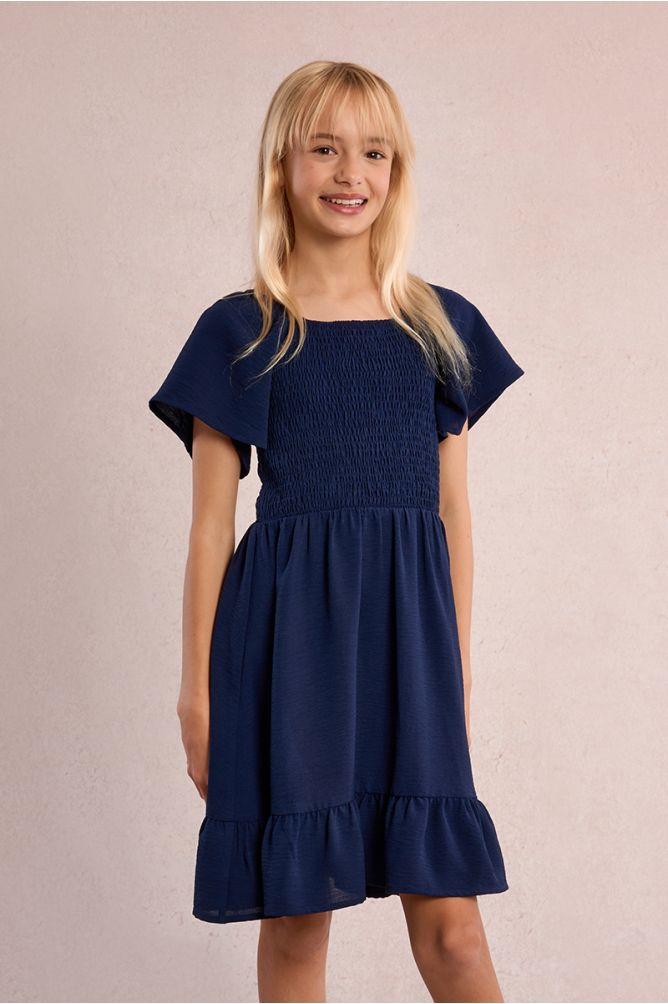 Robe smockée
