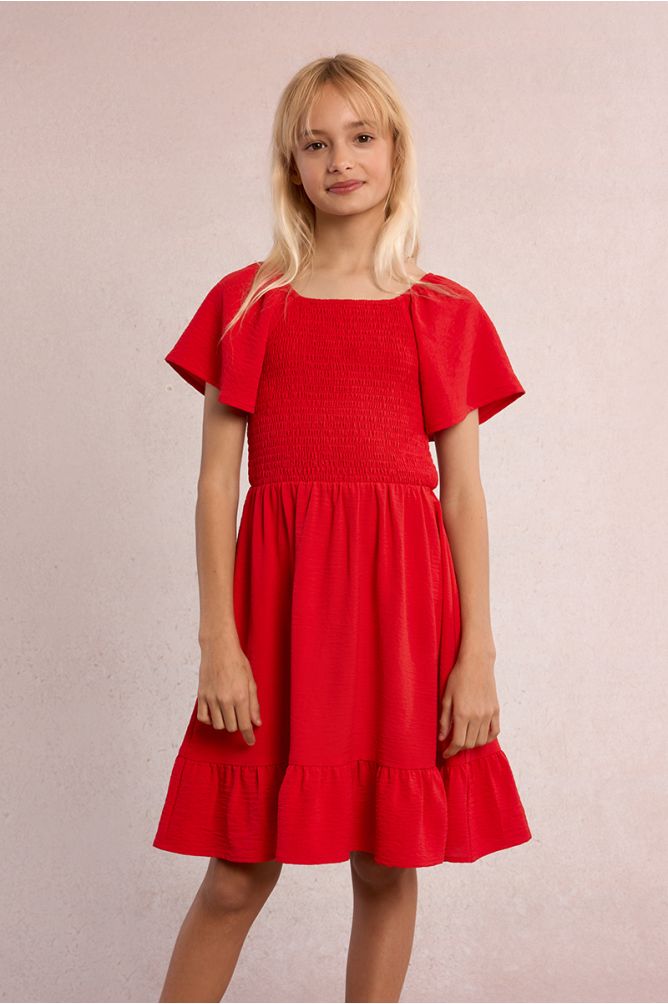 Robe smockée