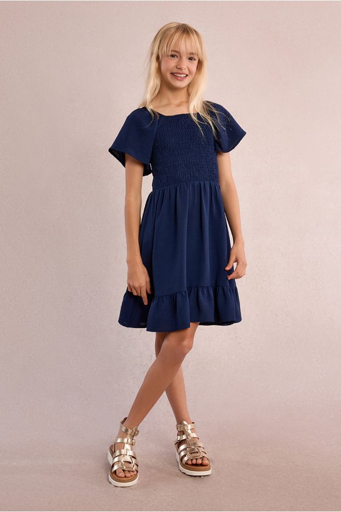 Robe smockée