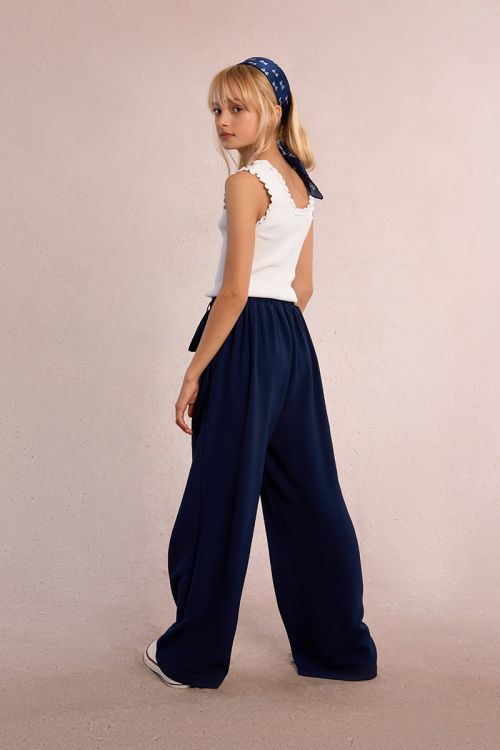 Pantalon fluide à nouer