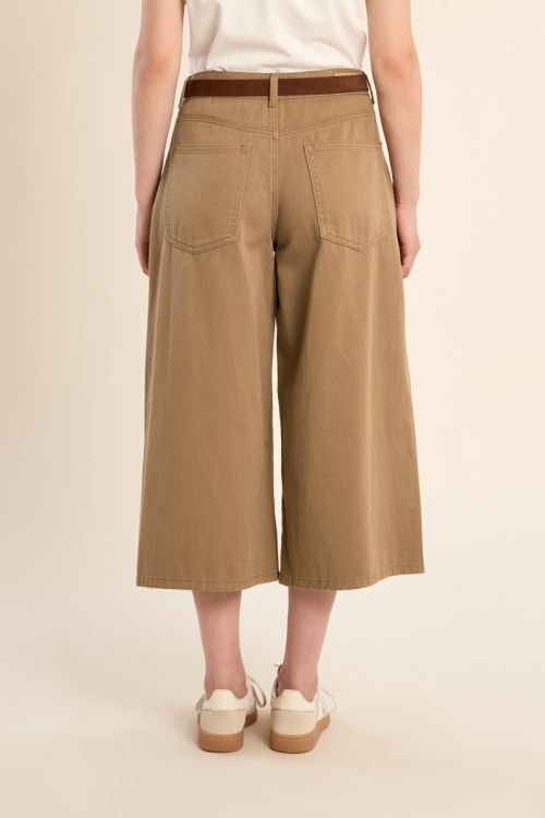 Pantacourt denim, oversize