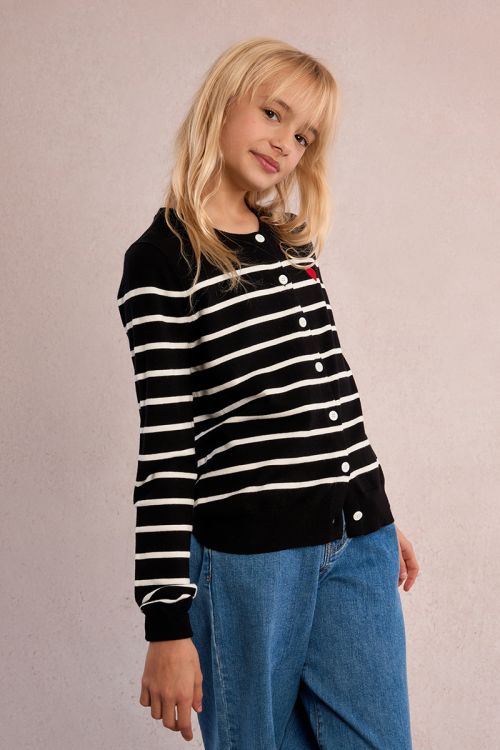 Striped vest