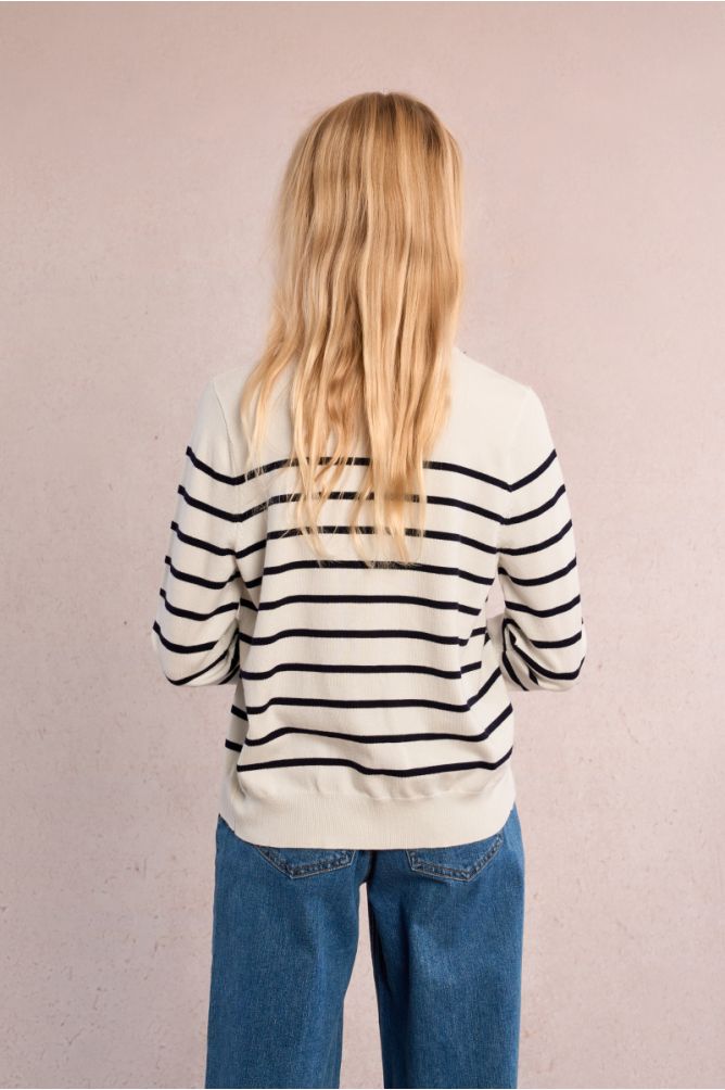 Striped vest