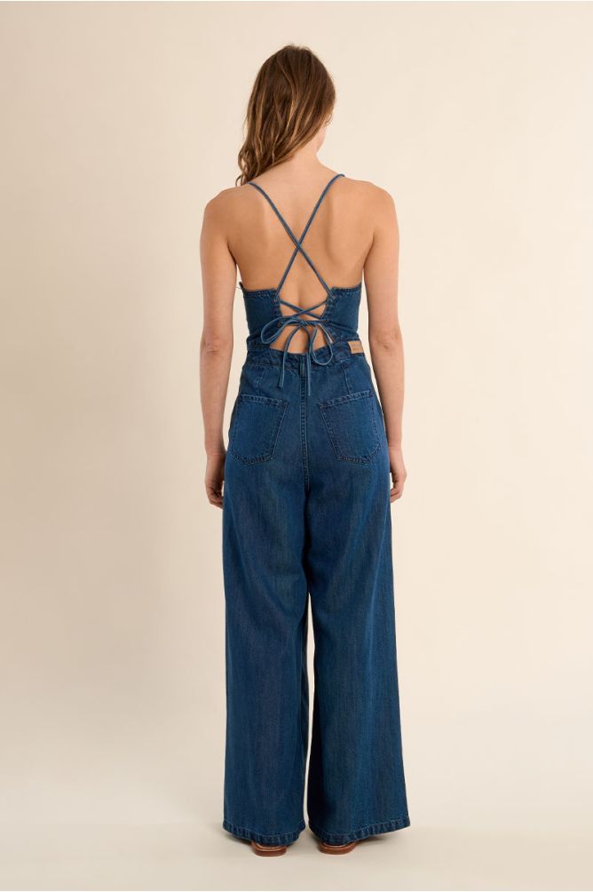 Denim jumpsuit