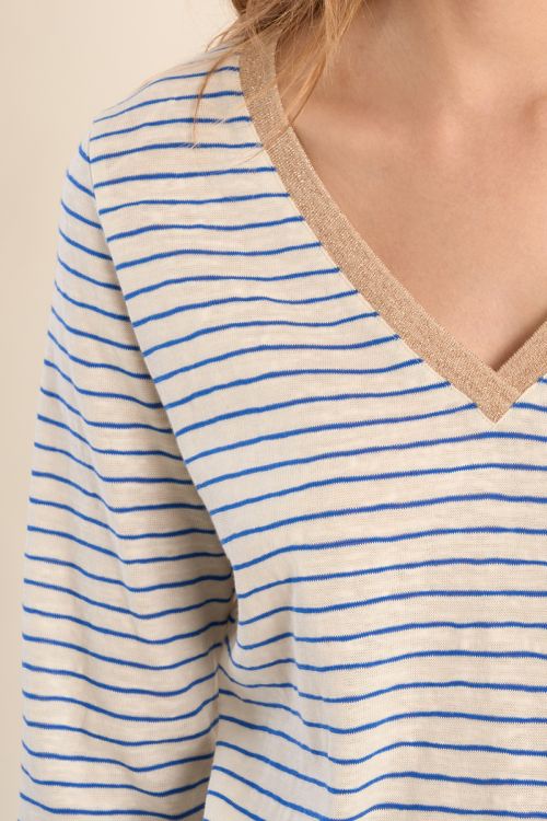 Sailor T-shirt, V-neck