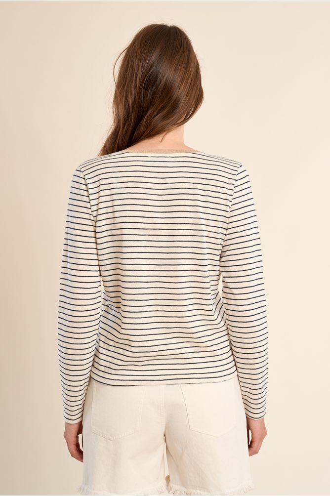 Sailor T-shirt, V-neck