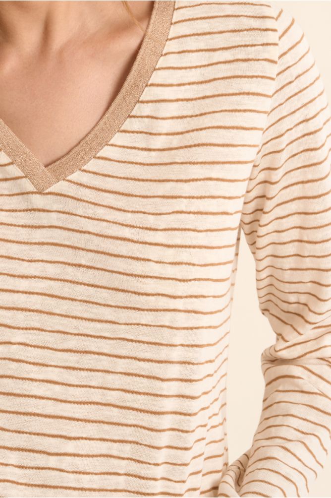 Sailor T-shirt, V-neck
