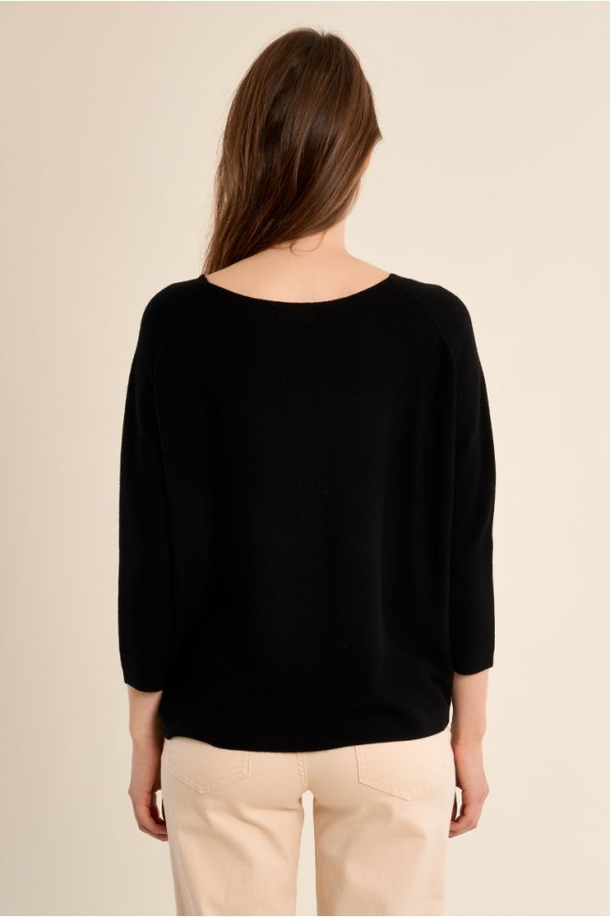Fine knit sweater, basic