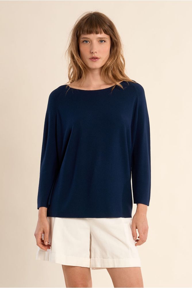 Fine knit sweater, basic