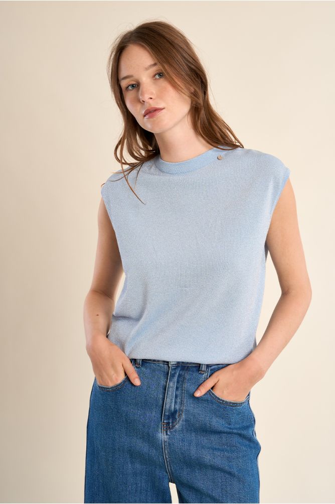 Pull sans manches