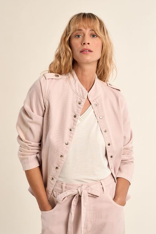 Denim jacket, officer