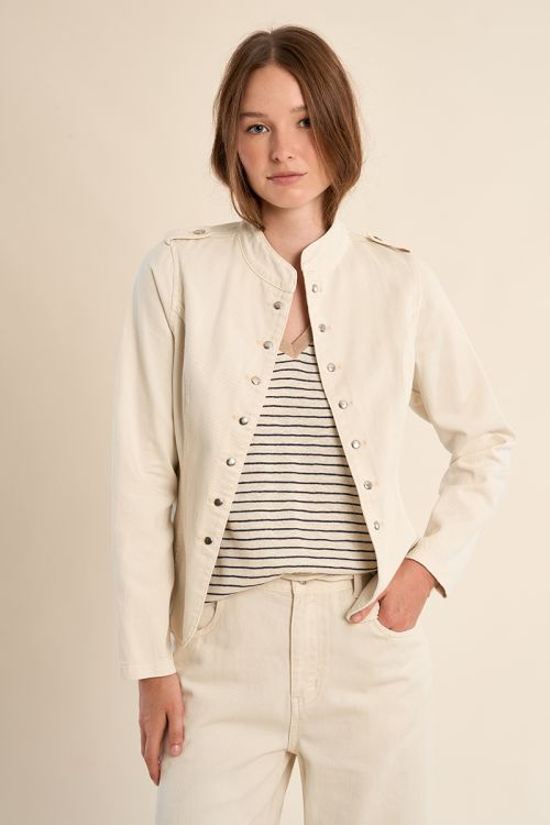 Veste en denim, officier
