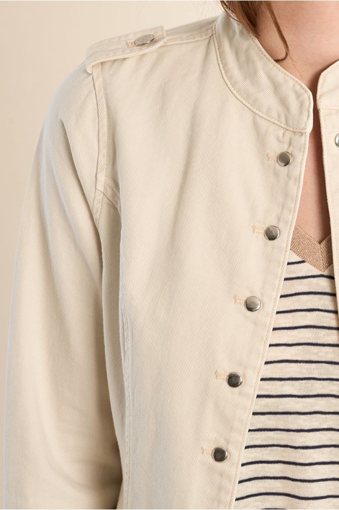 Veste en denim, officier