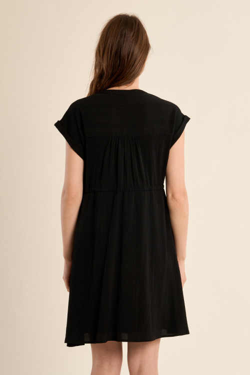 Short dress, shirt