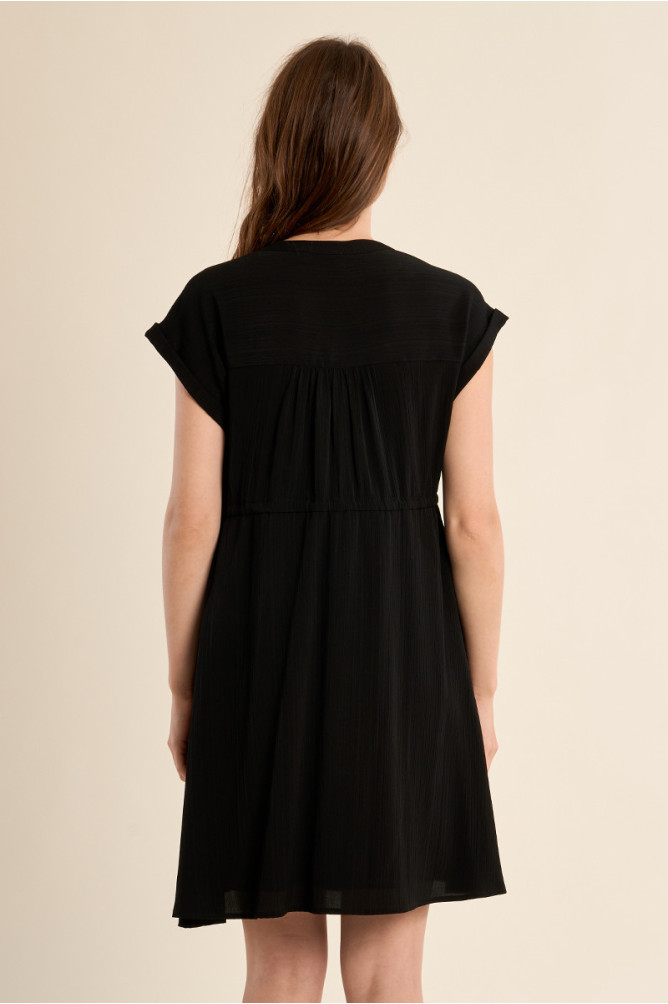Short dress, shirt