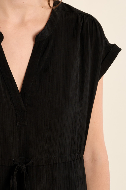 Short dress, shirt