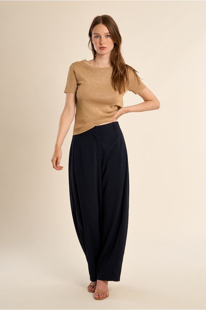 T-shirt en maille fine, irisé