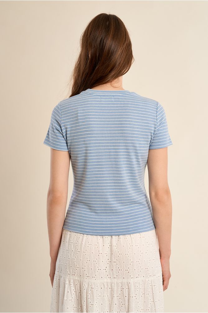 Striped T-shirt, heart