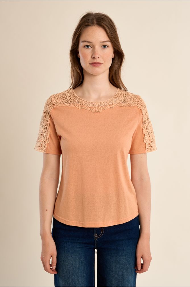 Openwork T-shirt
