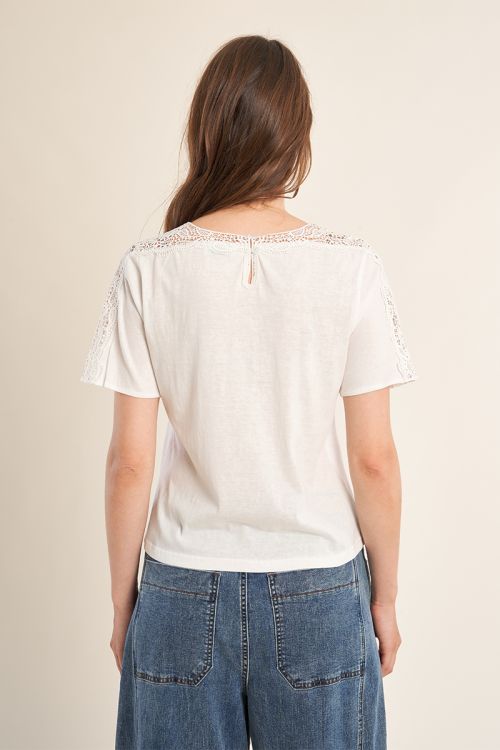 Openwork T-shirt