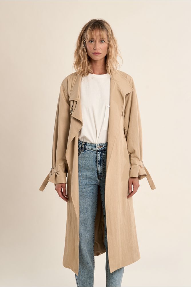Long trench coat