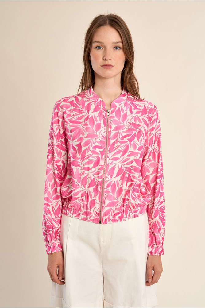 Bomber imprimé floral