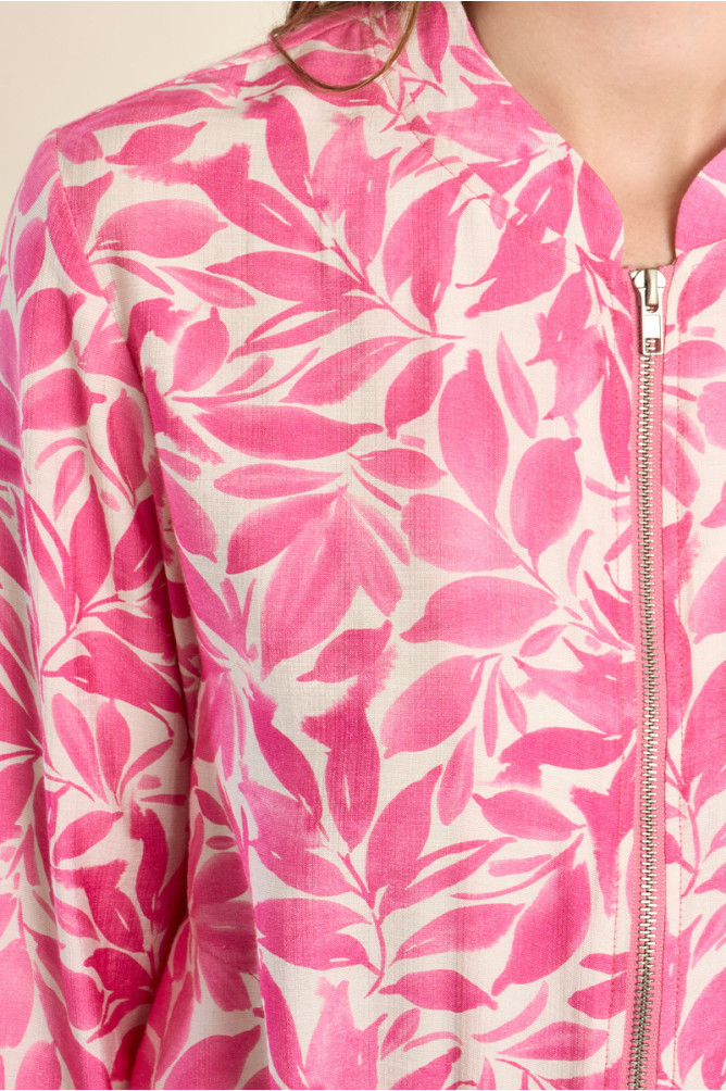 Bomber imprimé floral