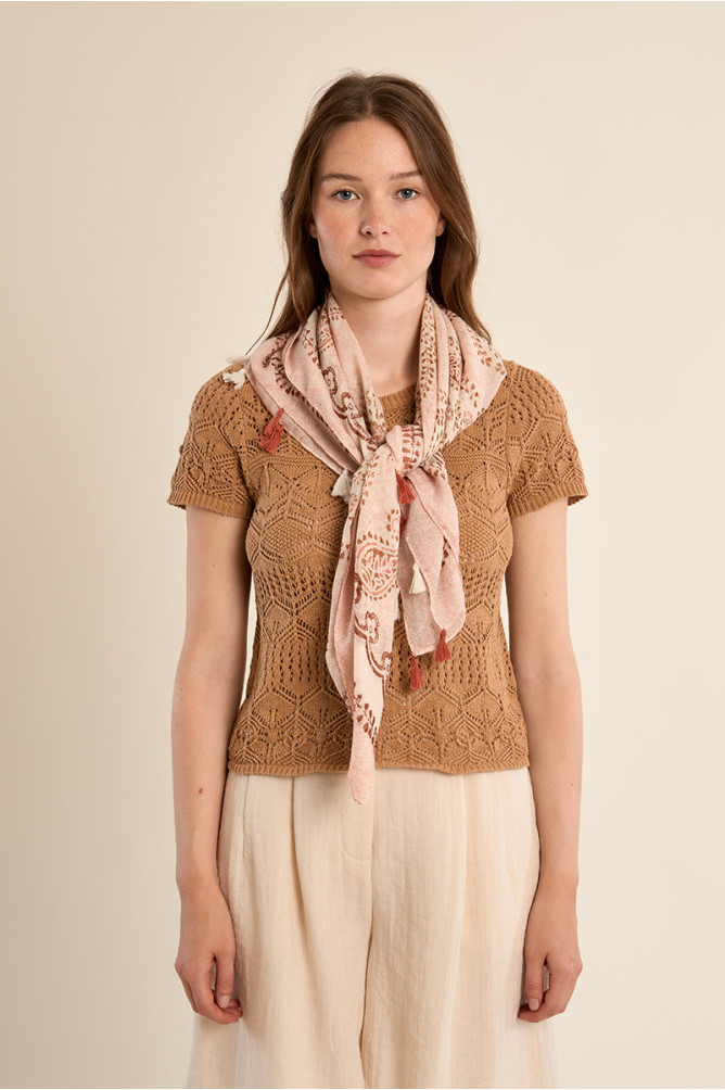 Printed scarf