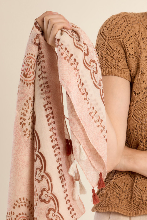 Printed scarf