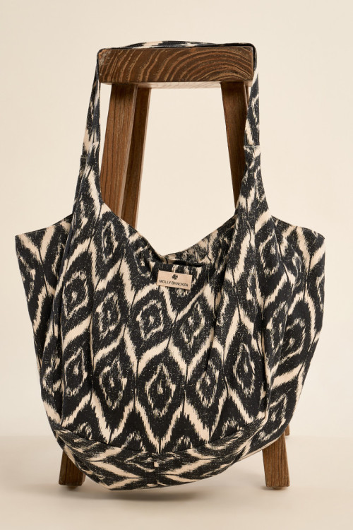 Sac fourre-tout, imprimé ethnique