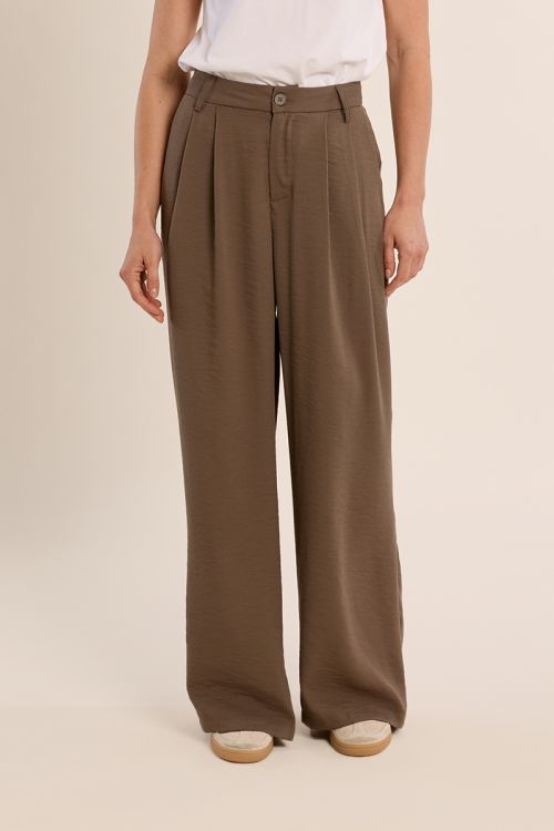 Pantalon de tailleur, large