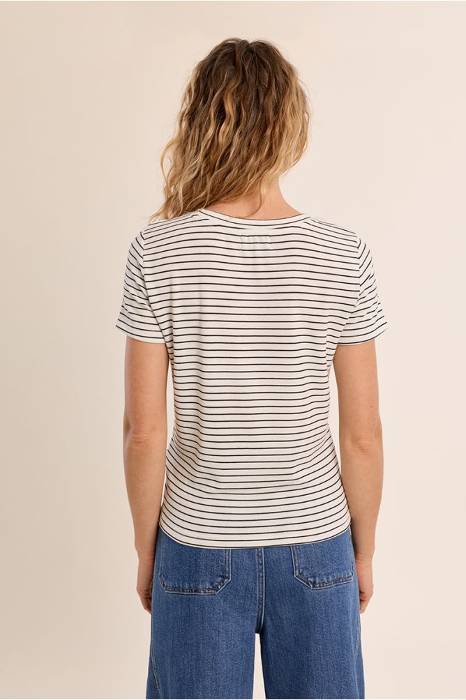 Striped T-shirt, heart