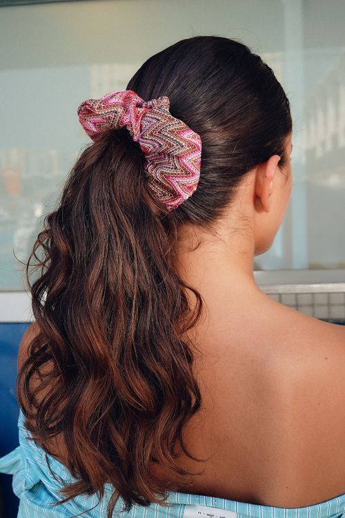 Coletero de mujer, con estampado.