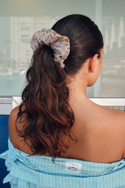 Khaki Scrunchie