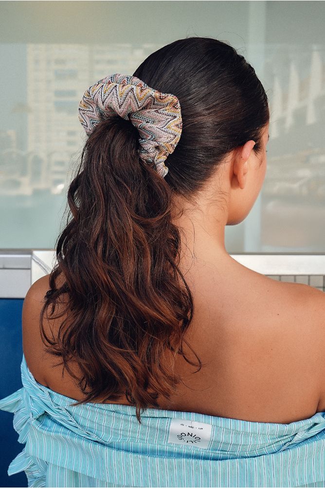 Khaki Scrunchie