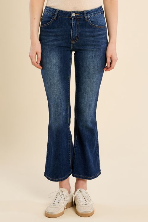 Pantalón vaquero acampanado