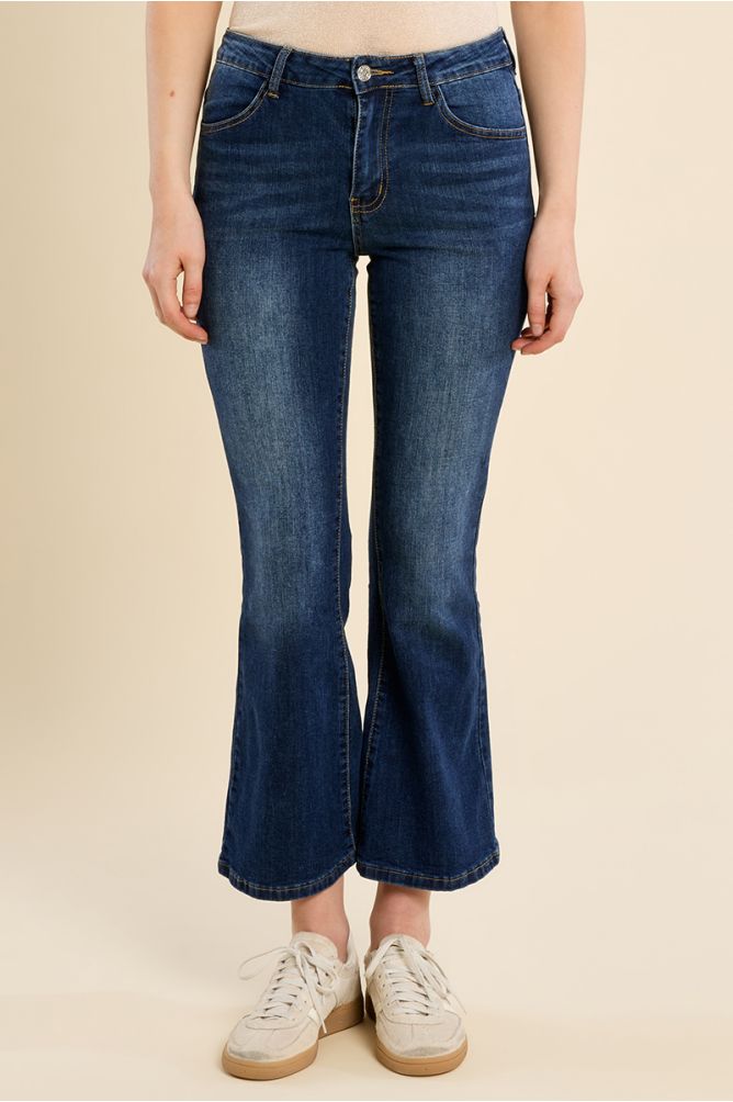 7/8 flared jeans
